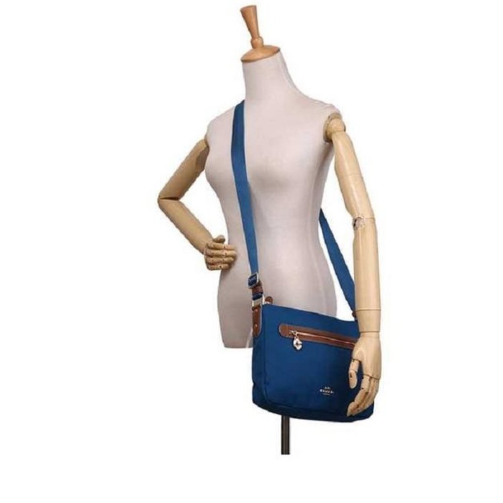 💙Coach Fabric-Polyester W/ Leather Bag💙 - Picture 11 of 16